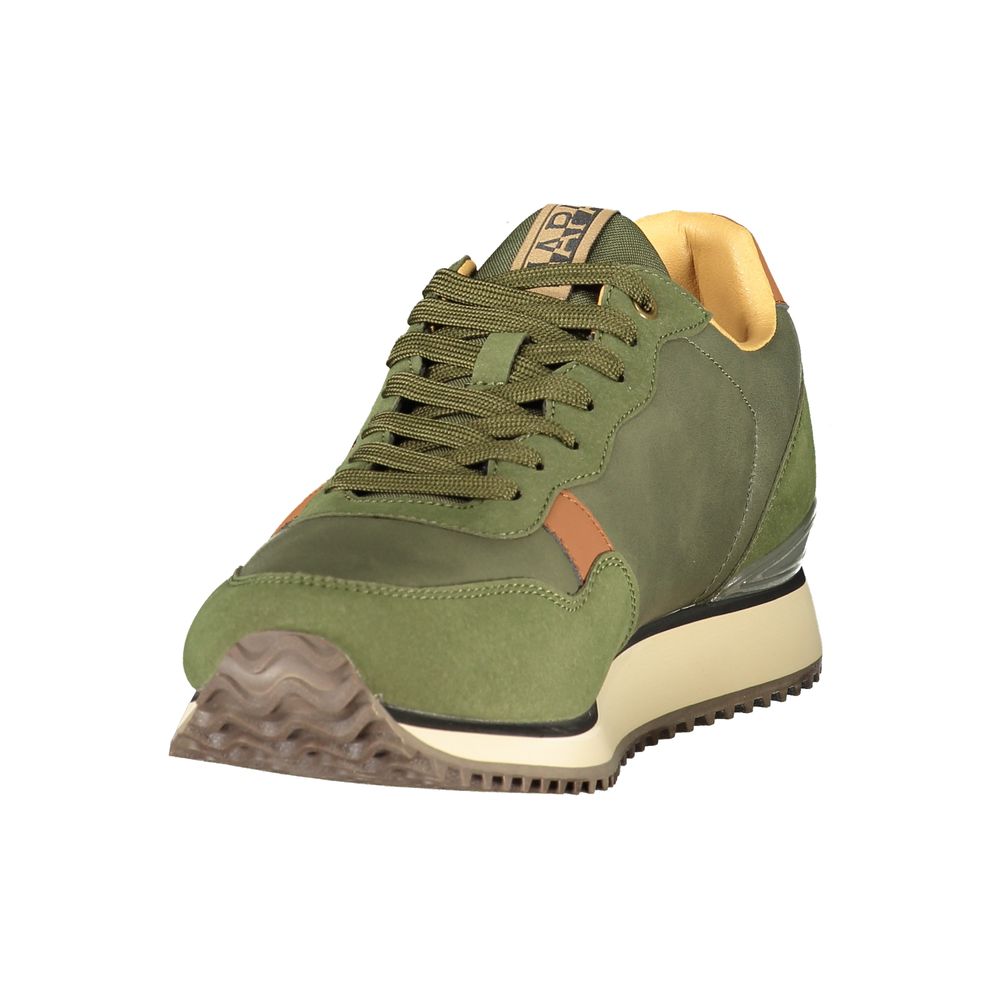 Sneaker da Uomo in Poliestere Verde Napapijri