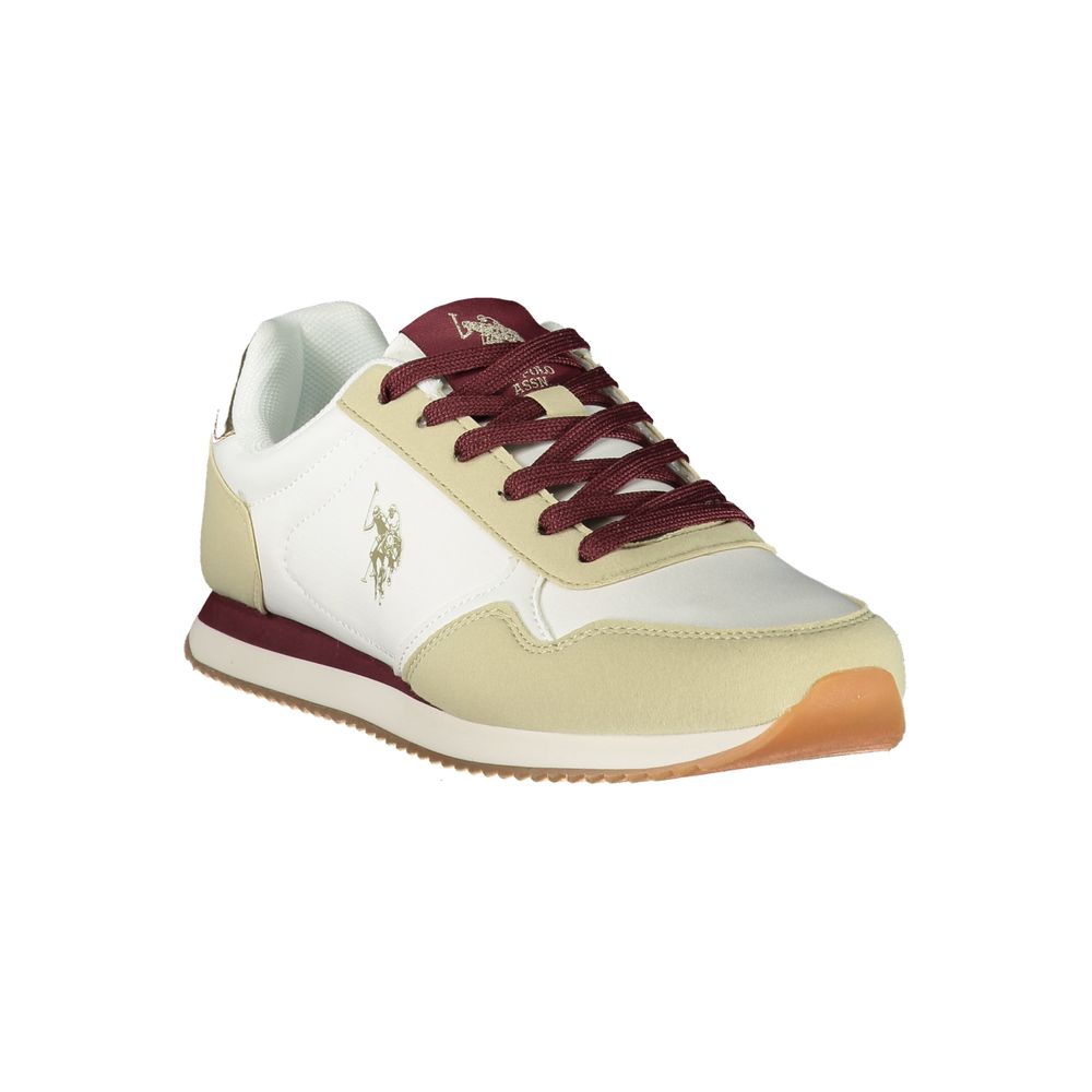 U.S. POLO ASSN. Sneaker da Donna in Poliuretano Bianco