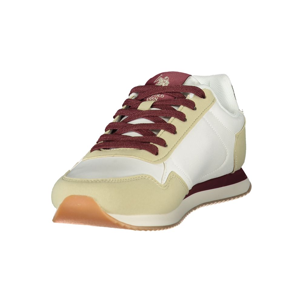 U.S. POLO ASSN. Sneaker da Donna in Poliuretano Bianco