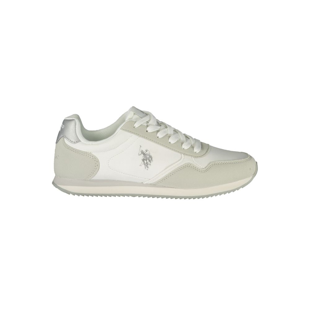 U.S. POLO ASSN. Sneaker da Donna in Poliuretano Bianco