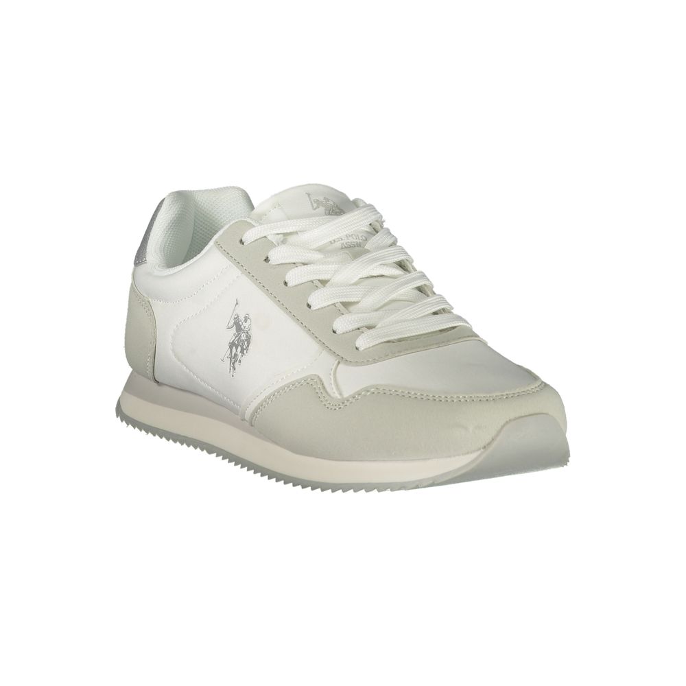 U.S. POLO ASSN. Sneaker da Donna in Poliuretano Bianco