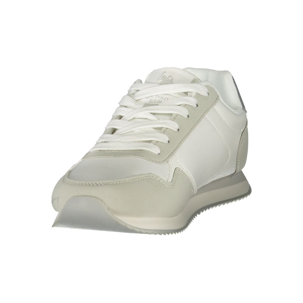 U.S. POLO ASSN. Sneaker da Donna in Poliuretano Bianco