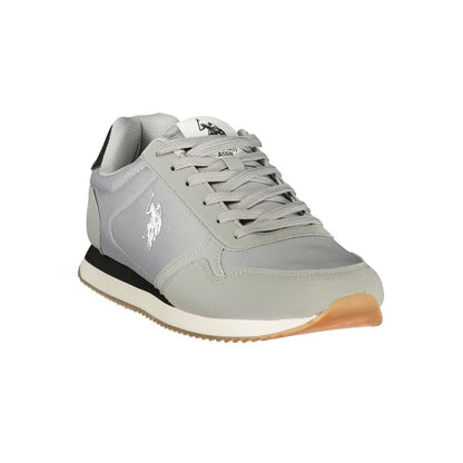 U.S. POLO ASSN. Sneaker da Uomo in Poliuretano Grigio