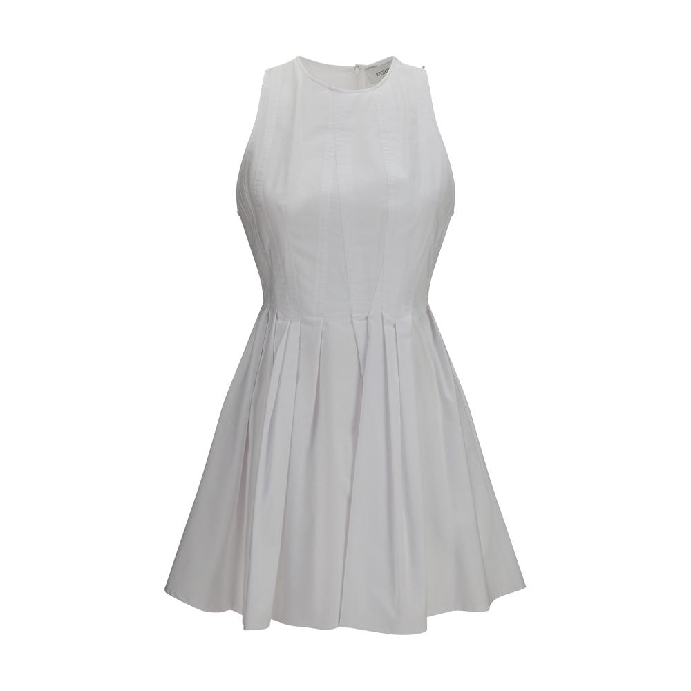 Abito casual Max Mara in cotone bianco