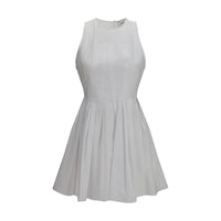 Abito casual Max Mara in cotone bianco