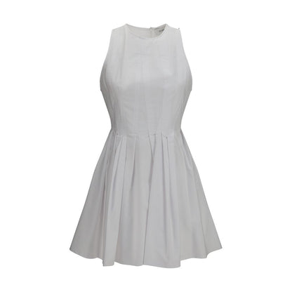 Abito casual Max Mara in cotone bianco