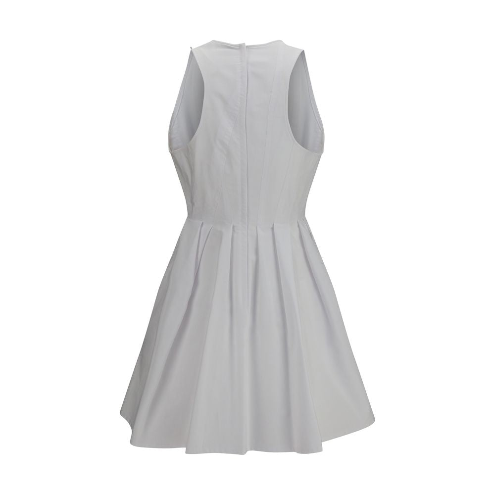 Abito casual Max Mara in cotone bianco