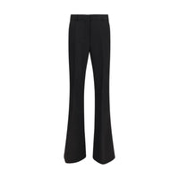 Pantaloni svasati Max Mara in viscosa neri