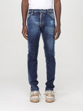 Dsquared² Jean en jean bleu coupe décontractée