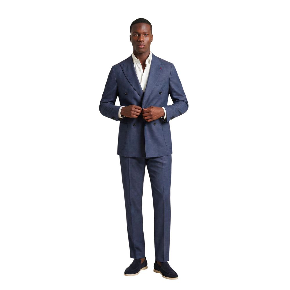 Completo due pezzi in poliestere blu Mulish