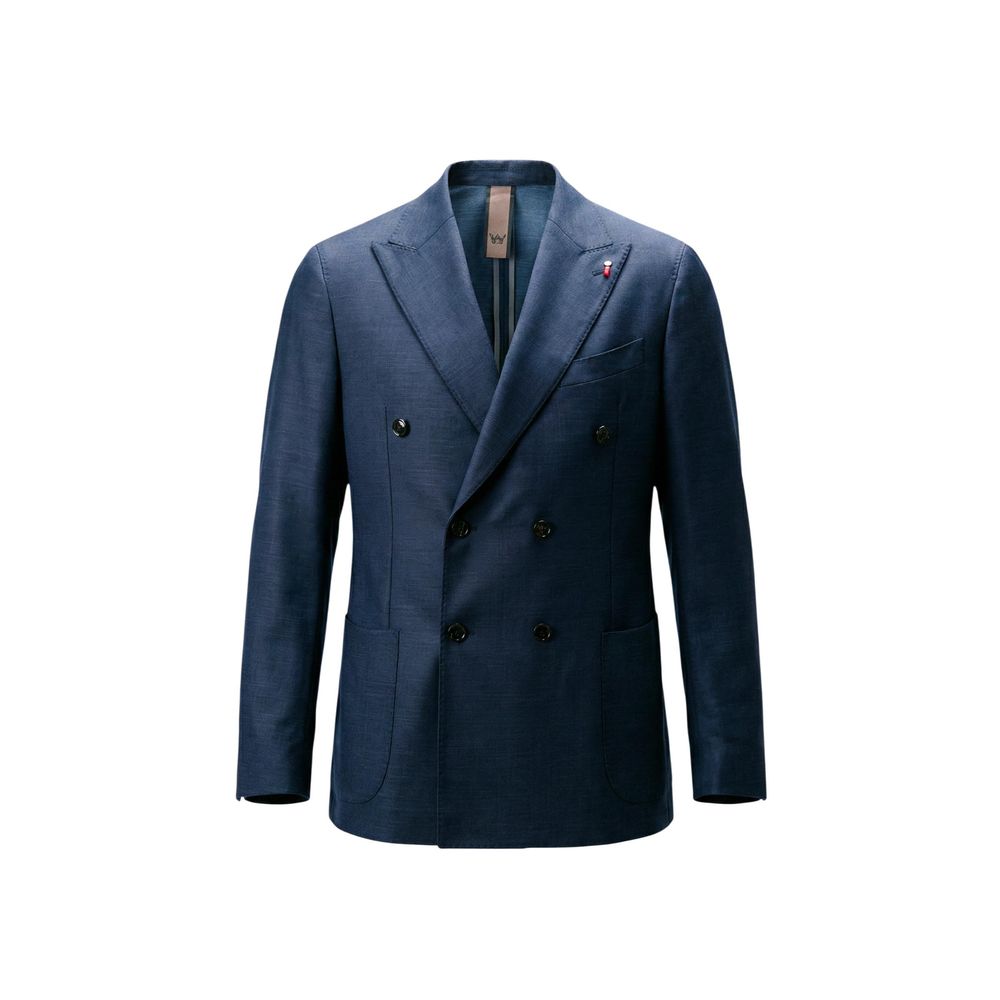 Completo due pezzi in poliestere blu Mulish