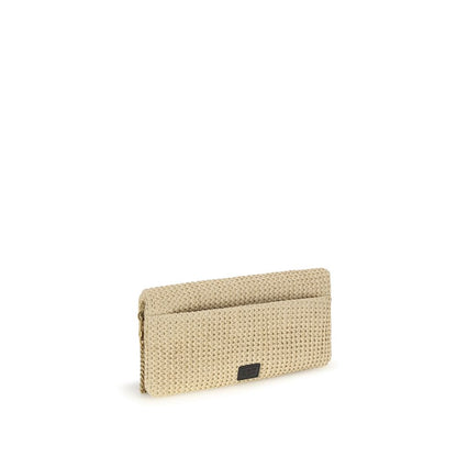 Borsa a Spalla PINKO Beige in Polipropilene