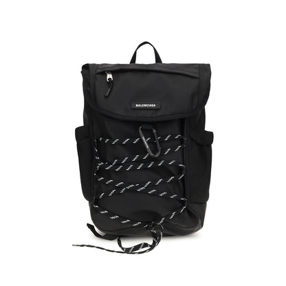 Sac à dos Balenciaga en nylon noir