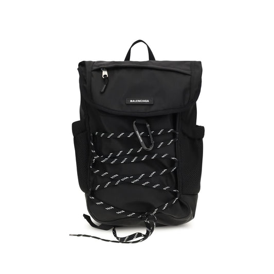 Zaino Balenciaga in nylon nero