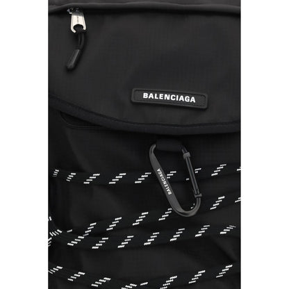 Sac à dos Balenciaga en nylon noir
