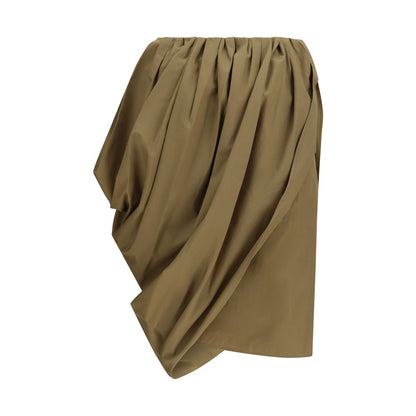 Gonna midi Chloé in cotone bicolore