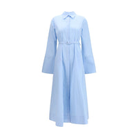 Robe décontractée Gabriela Hearst en coton bleu