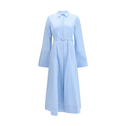 Robe décontractée Gabriela Hearst en coton bleu