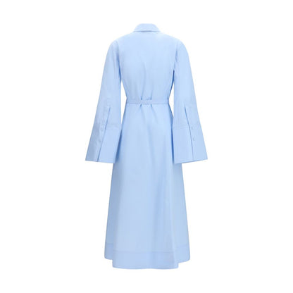 Robe décontractée Gabriela Hearst en coton bleu