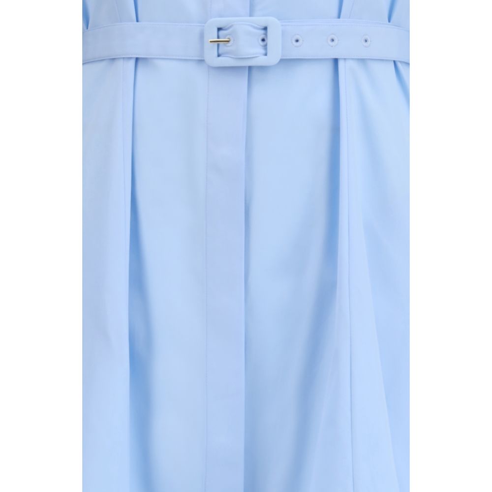 Robe décontractée Gabriela Hearst en coton bleu