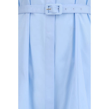 Robe décontractée Gabriela Hearst en coton bleu