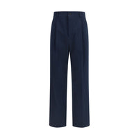 Pantalon décontracté Valentino Garavani bleu en coton