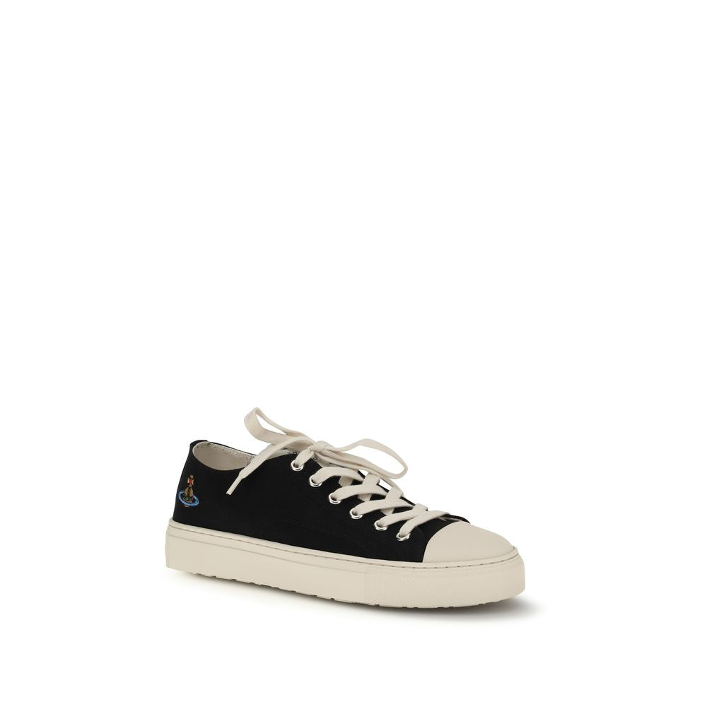 Vivienne Westwood Sneakers basse in tessuto nere