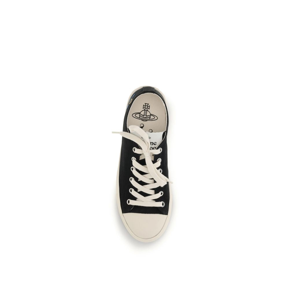 Vivienne Westwood Sneakers basse in tessuto nere