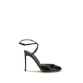 Décolleté Tom Ford con tacco alto in pelle di vitello nera Bos Taurus