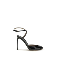 Décolleté Tom Ford con tacco alto in pelle di vitello nera Bos Taurus