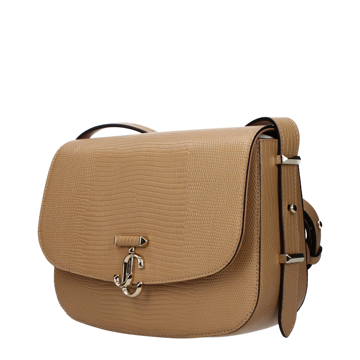 Borsa a tracolla Jimmy Choo in pelle marrone