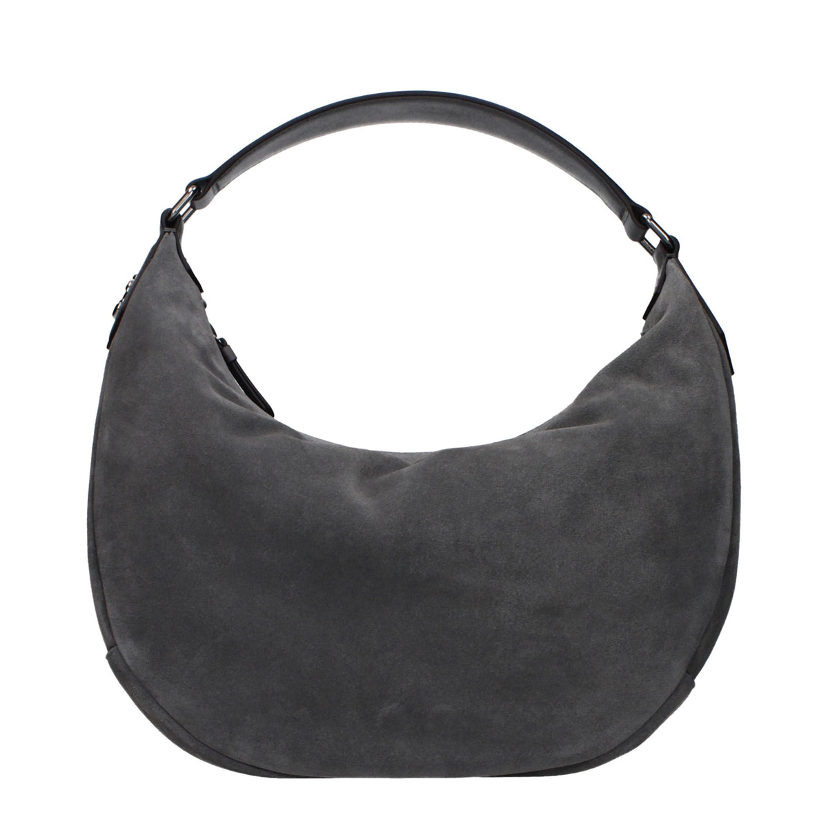 Sac à bandoulière Jimmy Choo en cuir gris