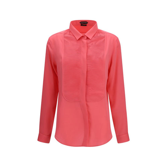 Camicia in seta multicolore Tom Ford