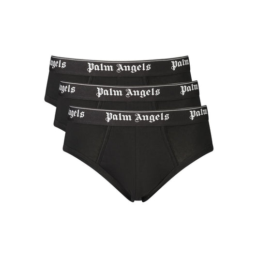 Palm Angels Biancheria intima da uomo in cotone nero