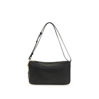 Borsa a spalla Gucci in pelle di vitello nera Bos Taurus
