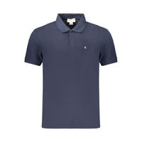 Polo Calvin Klein en coton bleu pour homme