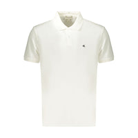 Polo Calvin Klein en coton blanc pour homme