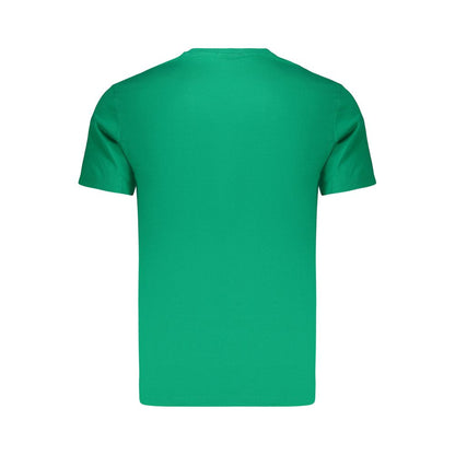 T-shirt vert en coton Calvin Klein pour homme