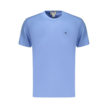 T-shirt homme en coton Azzurro Calvin Klein