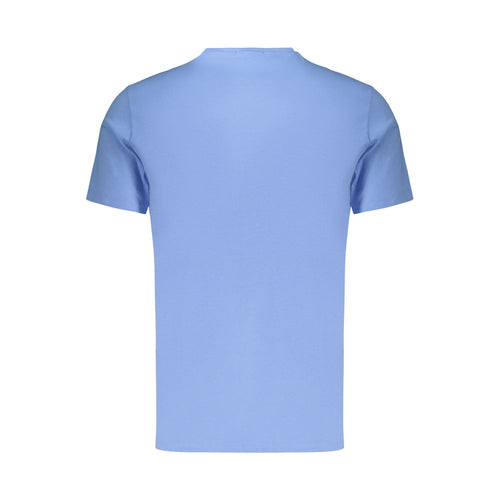 Calvin Klein Azzurro bomulls-T-shirt för män
