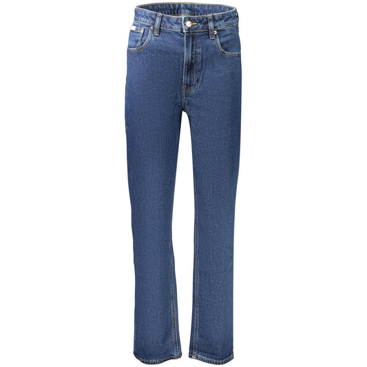 Calvin Klein Jeans da Donna Blu in Cotone