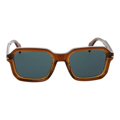 Lunettes de soleil David Beckham en acétate marron