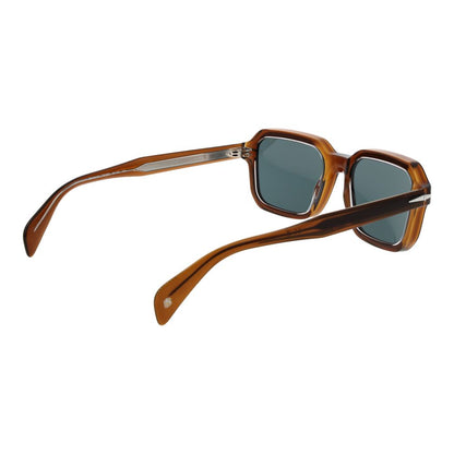 Lunettes de soleil David Beckham en acétate marron
