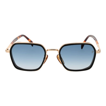 Lunettes de soleil David Beckham en métal doré