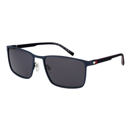 Occhiali da sole Tommy Hilfiger in metallo blu