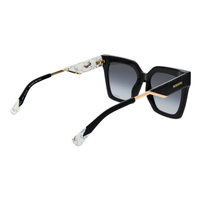 Lunettes de soleil Missoni en acétate noir