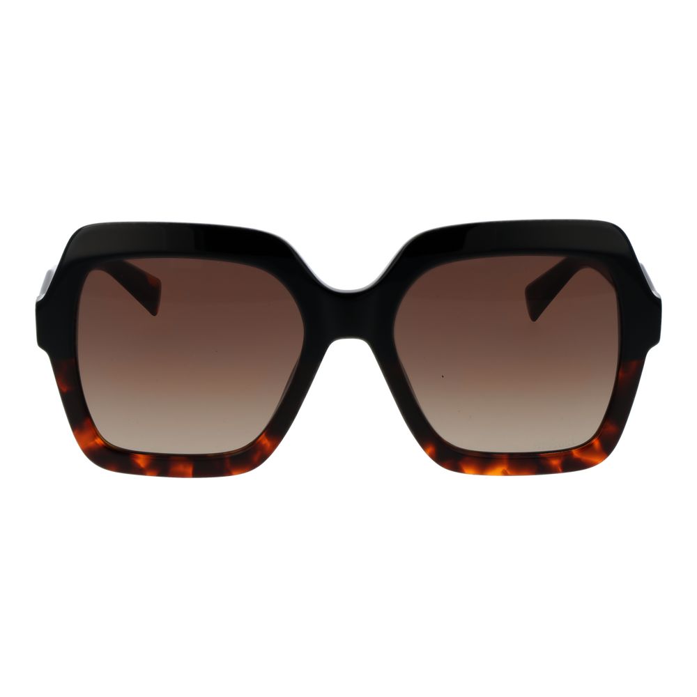 Lunettes de soleil Missoni en acétate noir