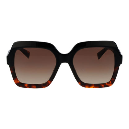 Lunettes de soleil Missoni en acétate noir