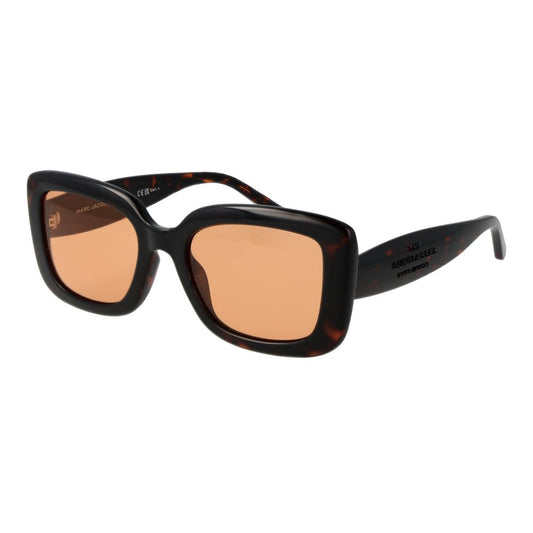 Occhiali da sole Marc Jacobs in plastica marrone