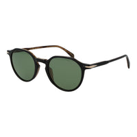 Lunettes de soleil en acétate noir David Beckham